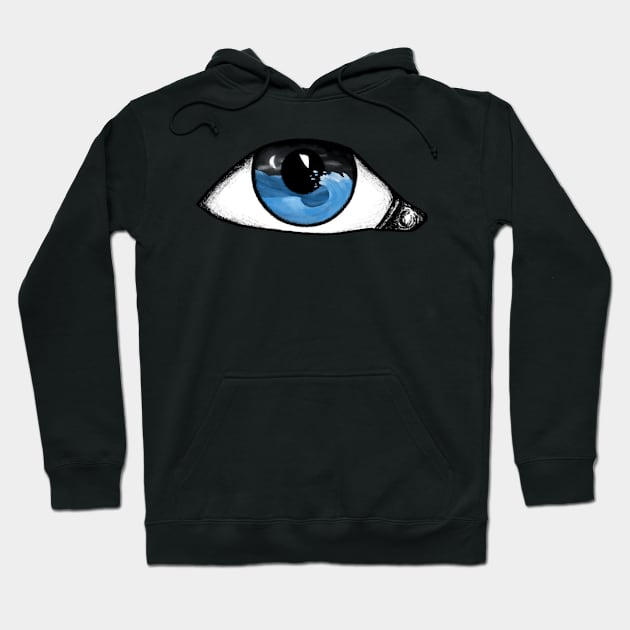 Ocean Eye Hoodie by Reeseworks